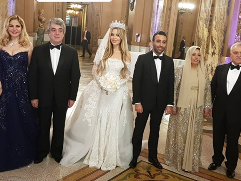 اضغط لمشاهدة الفيديو: حفل زفاف خيالي لحفيدة نائب رئيس عربي سابق في باريس!